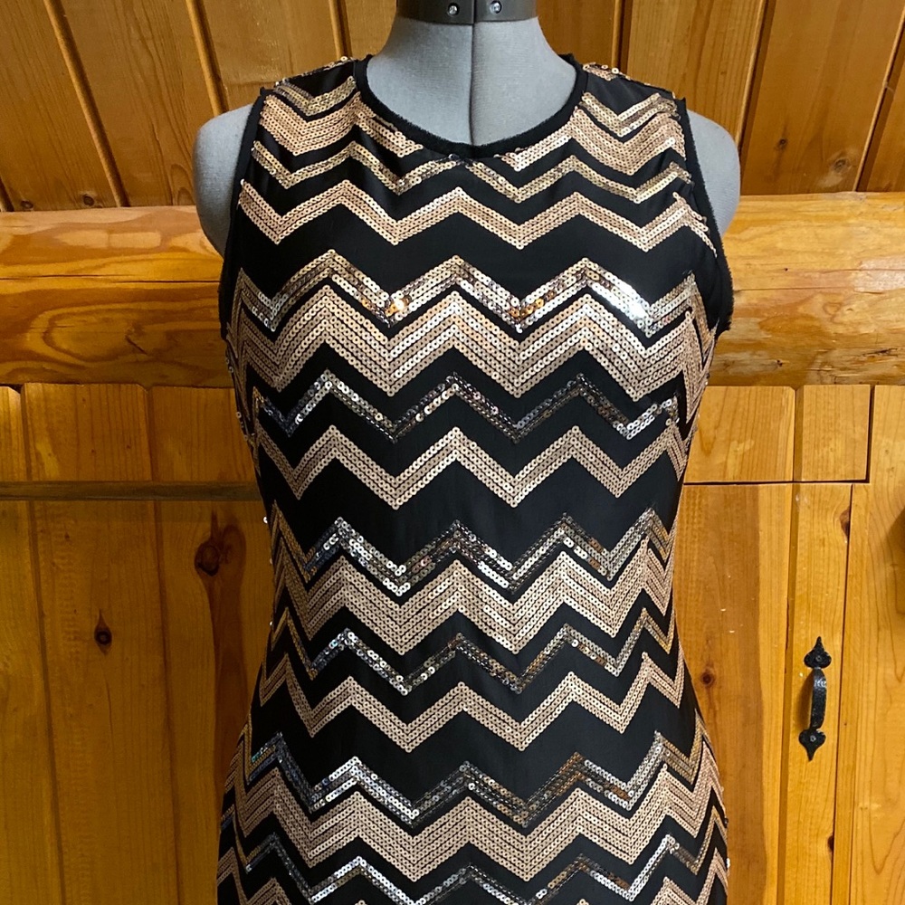Vince Camuto sparkly cocktail dress